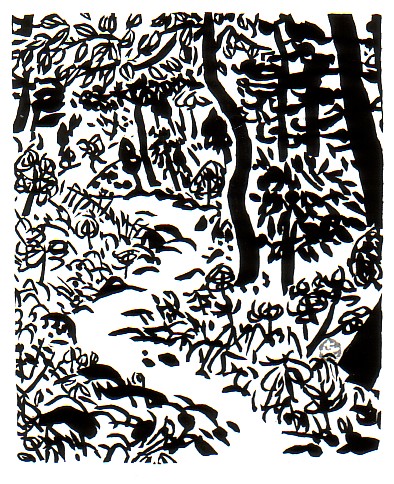 超レア★笹島喜平★拓刷木版画　「尖塔のある教会風景」１９５９年制作 木版画